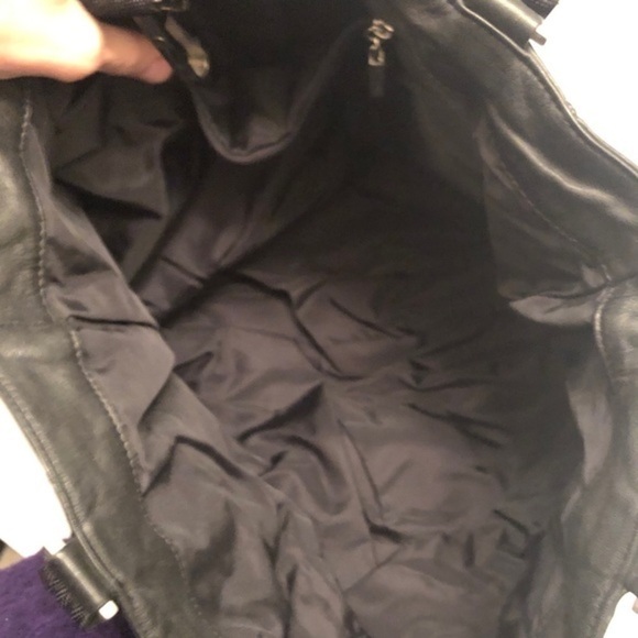 Cole haan black leather bag - Picture 7 of 10